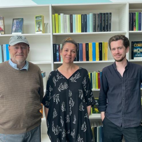 Maria Guldager, Simon Lund Petersen og Erik Ingemann Nielsen