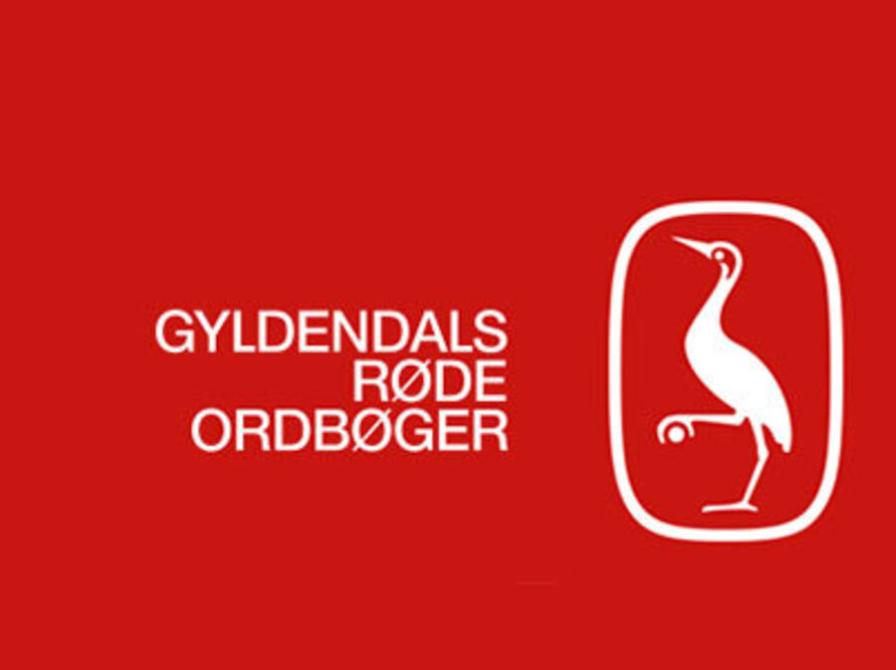 Gyldendals røde ordbøger - logo
